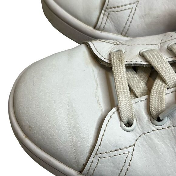 Adidas white perforated cloud foam advantage sneakers size 9.5 - Picture 7 of 13